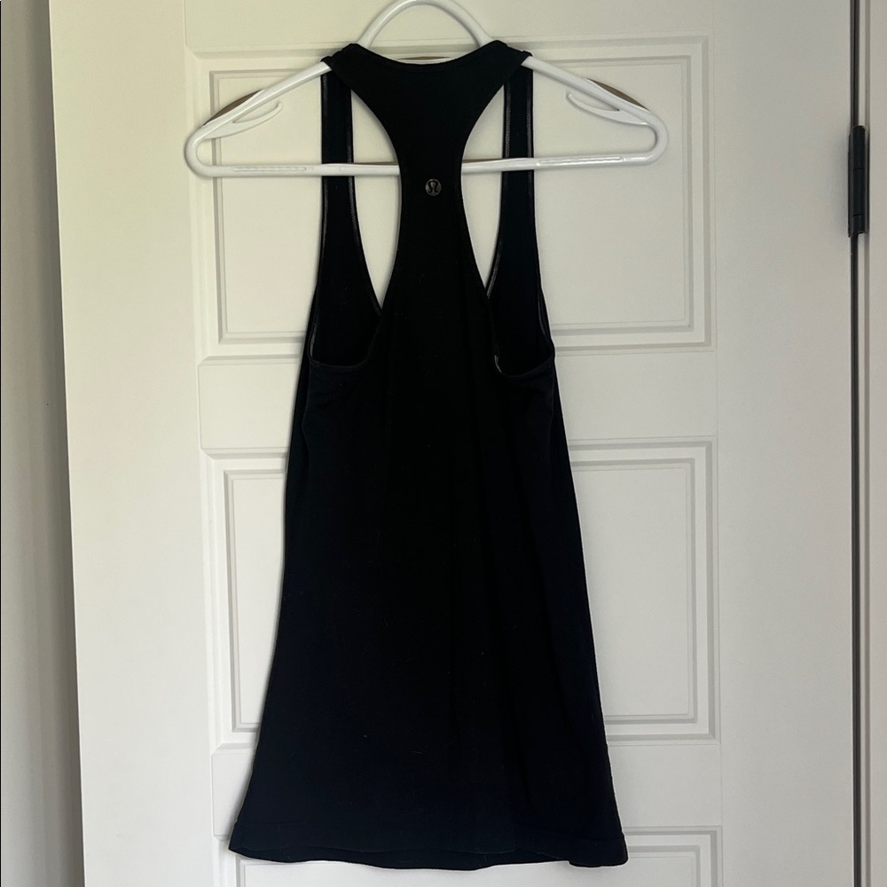 Black Racerback Tank Top - Picture 2 of 2